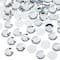 John Bead 12mm Acrylic Round Flat Back Rhinestones, 400ct.